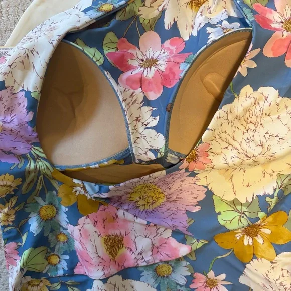 Summersalt The Bow Shoulder Ruched Sidestroke - Size 22 NEW! - Picture 4 of 6